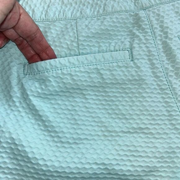 Lilly Pulitzer scallop trim Butter🧈cup Shorts 🩳 4 pockets 4 gear ⚙️ 💄 💳🪪💵 - Picture 14 of 17